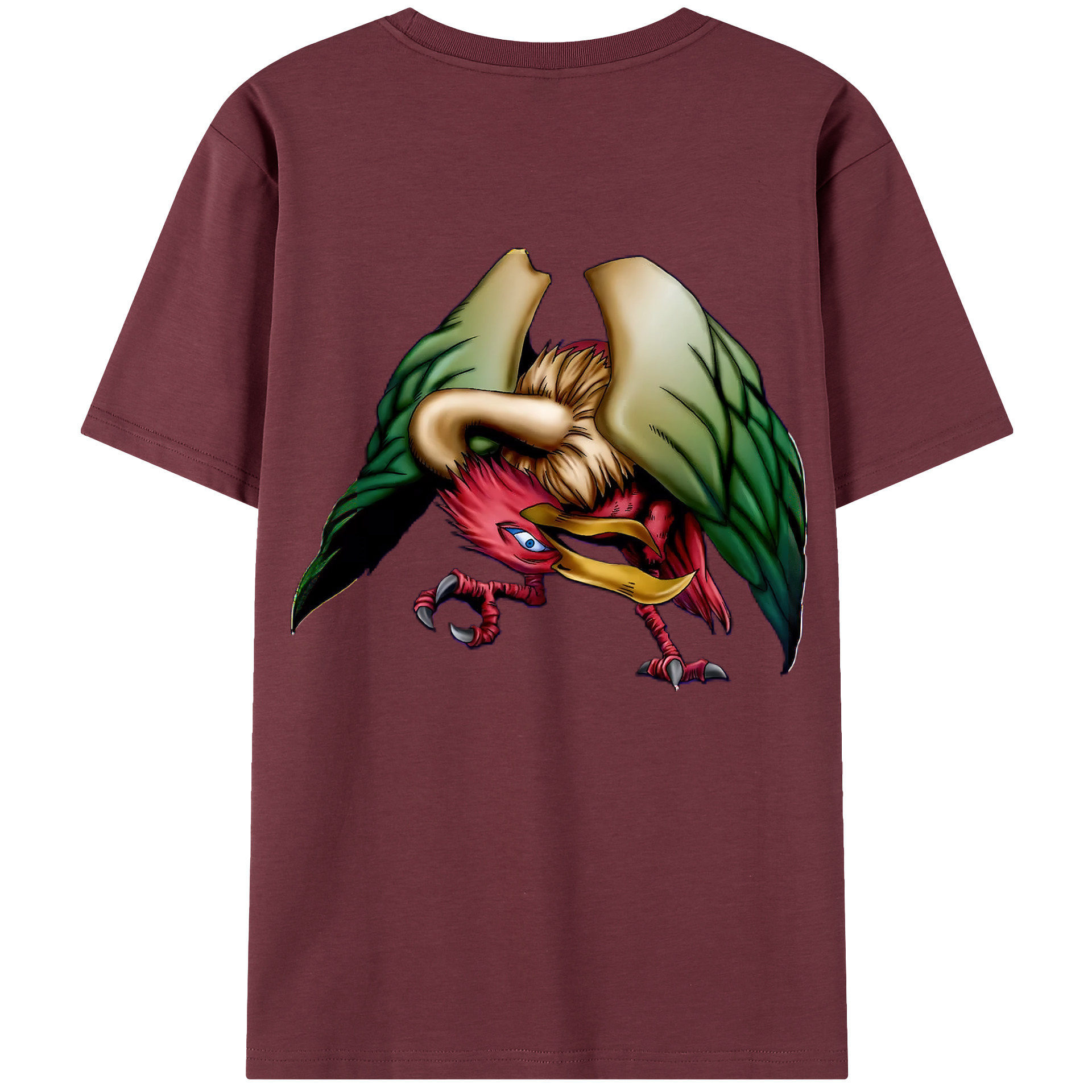 （画像用） 遊☆戯☆王 Yu-Gi-Oh! 綿100％半袖Tシャツ（背面プリント）